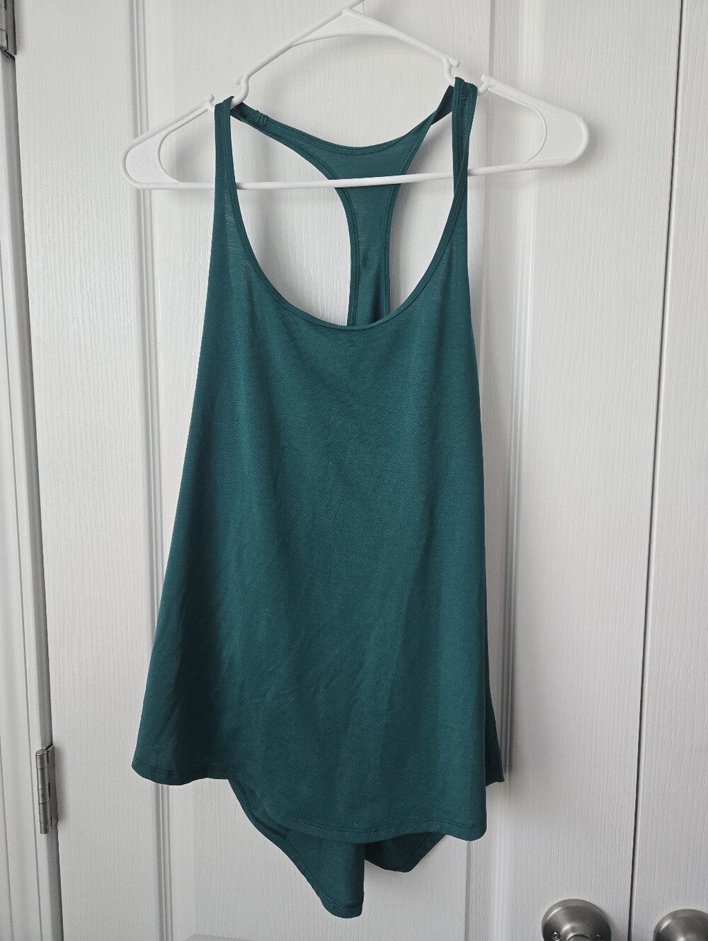 Lululemon Women's Teal Racerback Tank Top - Lightweight Active Tank
